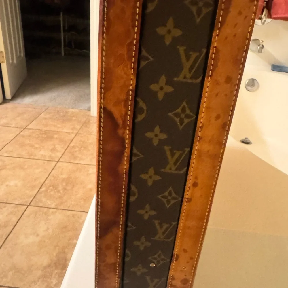 Louis Vuitton Brown and Tan Monogram Briefcase